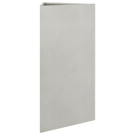Vidaxx Pflanzgefäß Dreieck 40x34,5x70 cm Edelstahl