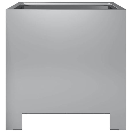 Vidaxx Pflanzgefäß 30x30x30 cm aus verzinktem Stahl