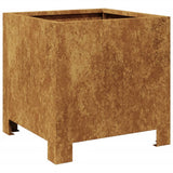 Vidaxx Pflanzgefäß 30x30x30 cm wetterfester Stahl