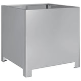Vidaxx Pflanzenbank 40x40x40 cm verzinkter Stahl