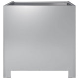 Vidaxx Pflanzenbank 40x40x40 cm verzinkter Stahl