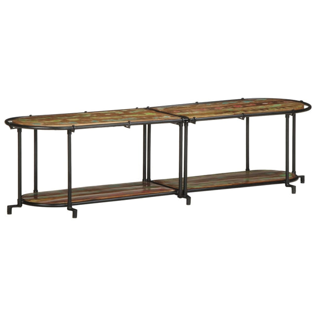 Vidaxl tv-meubel 160x42x40 cm massief gerecycled hout
