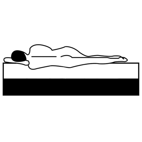 Vidaxl boxspringmatras 80x160x20 cm medium zacht stof