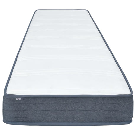 Vidaxl boxspringmatras 80x160x20 cm medium zacht stof