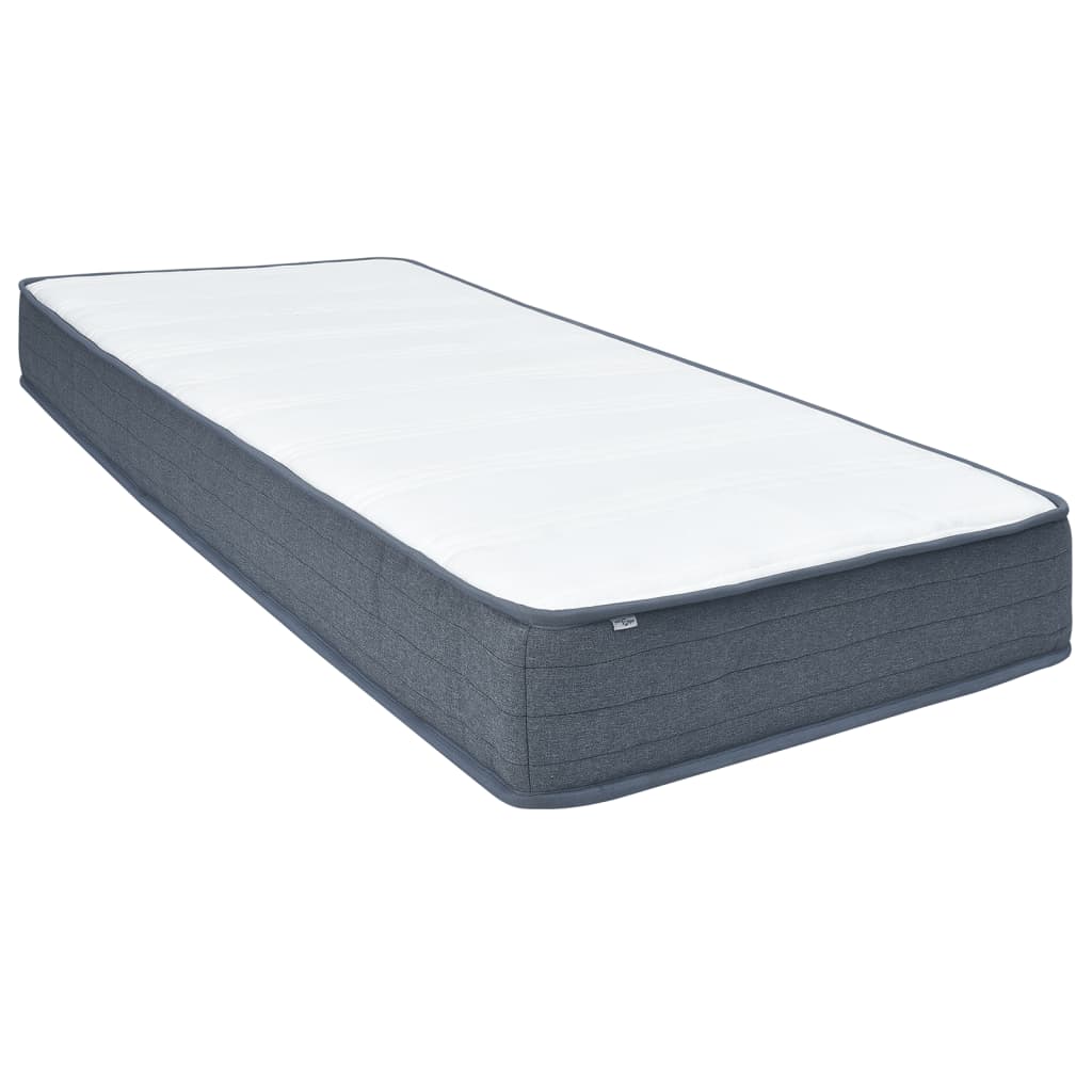 Vidaxl boxspringmatras 190x90x20 cm medium zacht stof