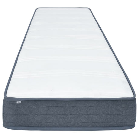 Vidaxl boxspringmatras 190x90x20 cm medium zacht stof