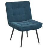 Vidaxl relaxstoel 64x74x84 cm fluweel blauw