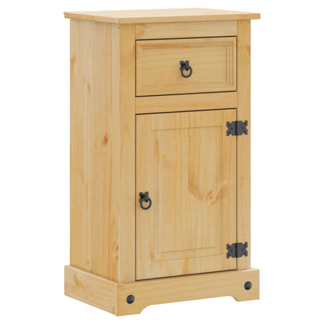 Vidaxl badkamerkast corona 45x33x80 cm massief grenenhout