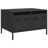 Vidaxl tv-meubel 68x50x43,5 cm koudgewalst staal zwart