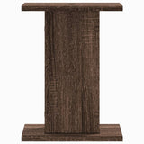 Vidaxl speakerstandaards 2 st 30x30x40 cm bewerkt hout bruin eiken