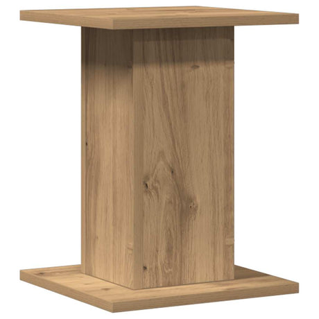 VidaXL Lautsprecherständer 2 Stück 30x30x40 cm Holz, handwerklich eichenfarben