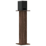Vidaxx Lautsprecherständer 2 Stück 30x30x95 cm verarbeitetes Holz braune Eiche