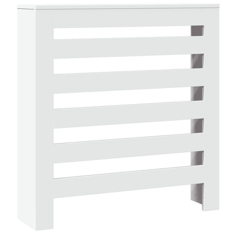 Vidaxx Heizkörperverkleidung 78x20x82 cm Holzwerkstoff weiß