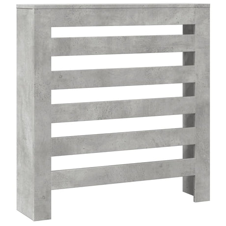 Vidaxx Heizkörperverkleidung 78x20x82 cm Holzwerkstoff Betongrau
