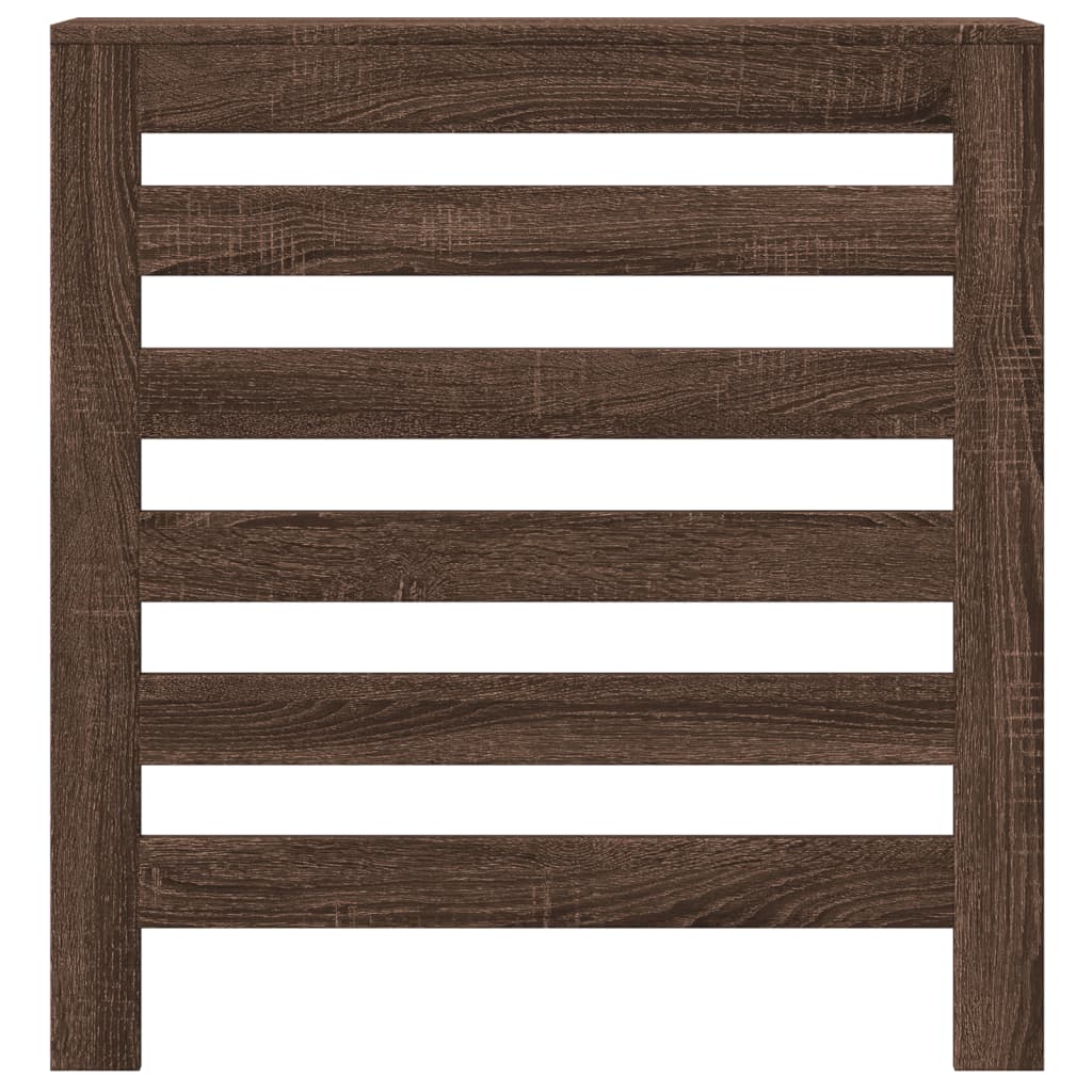 Vidaxx-Heizkörpergehäuse 78x20x82 cm, Holzwerkstoff, braune Eiche