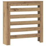 Vidaxx-Heizkörpergehäuse 78 x 20 x 82 cm, handgefertigtes Holz, handwerkliche Eichenfarbe