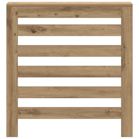 Vidaxx-Heizkörpergehäuse 78 x 20 x 82 cm, handgefertigtes Holz, handwerkliche Eichenfarbe