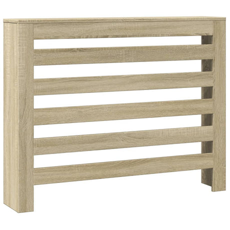 Vidaxx Heizkörperverkleidung 104x20x82 cm Holzwerkstoff Sonoma-Eiche-farbig