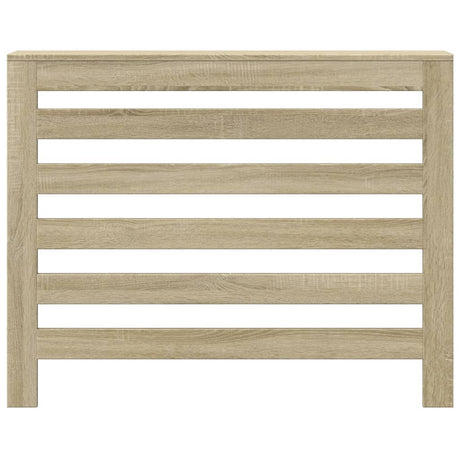 Vidaxx Heizkörperverkleidung 104x20x82 cm Holzwerkstoff Sonoma-Eiche-farbig
