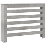 Vidaxx Heizkörperverkleidung 104x20x82 cm Holzwerkstoff Betongrau