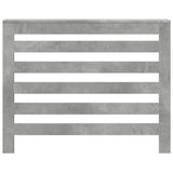 Vidaxx Heizkörperverkleidung 104x20x82 cm Holzwerkstoff Betongrau