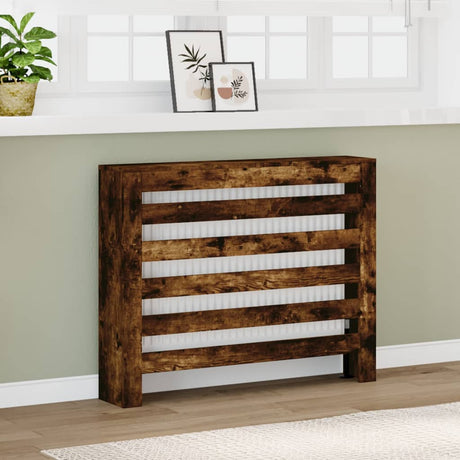 Vidaxx Heizkörpergehäuse 104x20x82 cm verarbeitetes Holz, geräucherte Eiche
