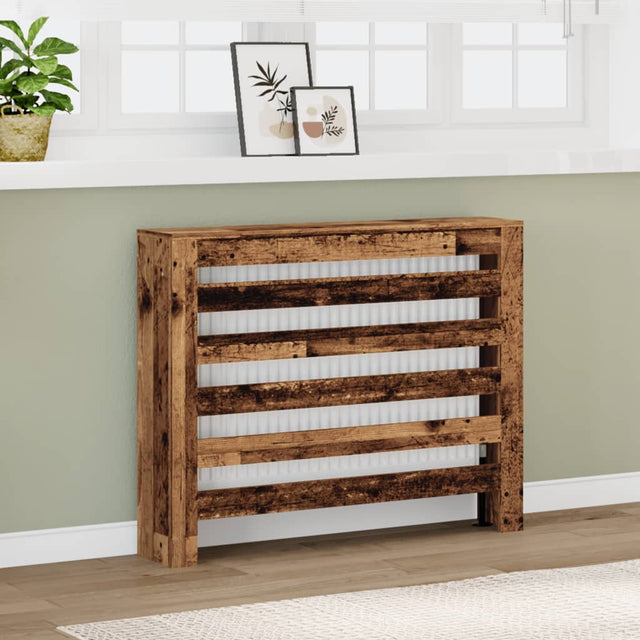 Vidaxx Heizkörperumbau 104x20x82 cm verarbeitetes Holz, Altholz