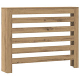 Vidaxx-Heizkörpergehäuse 104 x 20 x 82 cm, handgefertigtes Holz, handwerkliche Eichenfarbe