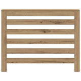 Vidaxx-Heizkörpergehäuse 104 x 20 x 82 cm, handgefertigtes Holz, handwerkliche Eichenfarbe