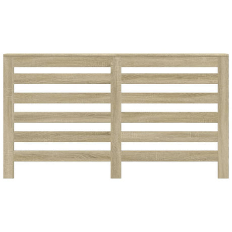 Vidaxx Heizkörperverkleidung 149x20x82 cm Holzwerkstoff Sonoma-Eiche-farbig