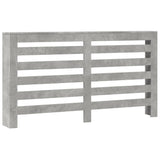 Vidaxx Heizkörperverkleidung 149x20x82 cm Holzwerkstoff Betongrau