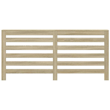 Vidaxx Heizkörperverkleidung 175x20x82 cm Holzwerkstoff Sonoma-Eiche-farbig