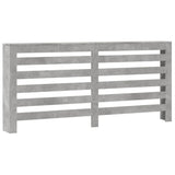 Vidaxx Heizkörperverkleidung 175x20x82 cm Holzwerkstoff Betongrau