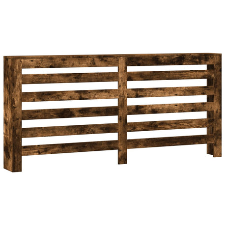 Vidaxx Heizkörpergehäuse 175x20x82 cm verarbeitetes Holz, geräucherte Eiche