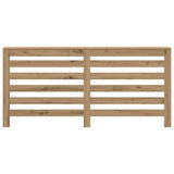 Vidaxx-Heizkörpergehäuse 175 x 20 x 82 cm, handgefertigtes Holz, handwerkliche Eichenfarbe