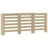 Vidaxx-Heizkörperverkleidung 205 x 21,5 x 83,5 cm, Holzwerkstoff, Farbe Sonoma-Eiche