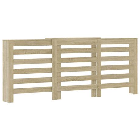 Vidaxx-Heizkörperverkleidung 205 x 21,5 x 83,5 cm, Holzwerkstoff, Farbe Sonoma-Eiche
