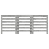 Vidaxx Heizkörperumbau 205x21,5x83,5 cm Holzwerkstoff Betongrau