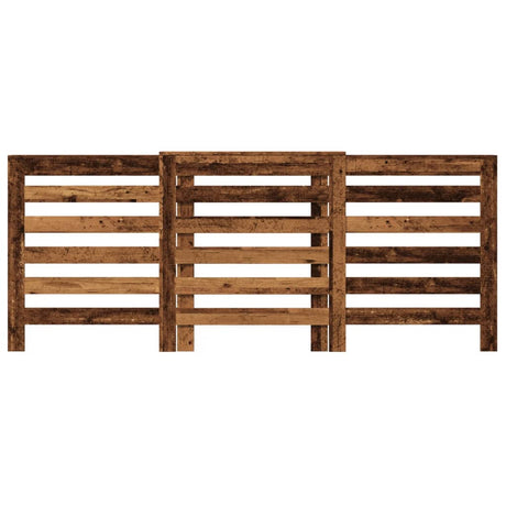 Vidaxx Heizkörperumbau 205x21,5x83,5 cm Holzwerkstoff, Altholz