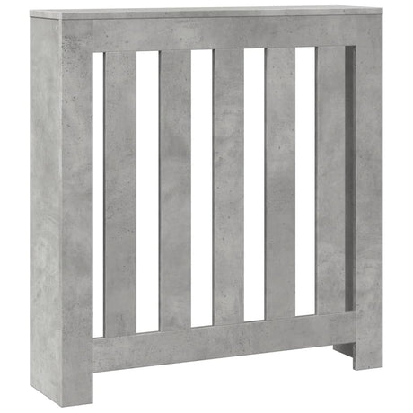 Vidaxx Heizkörperverkleidung 78x20x82 cm Holzwerkstoff Betongrau