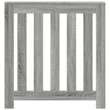 Vidaxx-Heizkörpergehäuse 78 x 20 x 82 cm, Holzwerkstoff, Farbe Sonoma-Eiche, grau