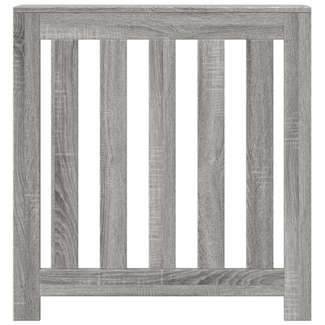 Vidaxx-Heizkörpergehäuse 78 x 20 x 82 cm, Holzwerkstoff, Farbe Sonoma-Eiche, grau
