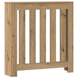 Vidaxx-Heizkörpergehäuse 78 x 20 x 82 cm, handgefertigtes Holz, handwerkliche Eichenfarbe
