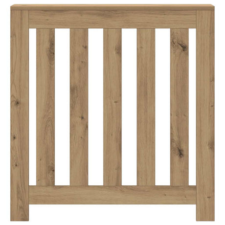 Vidaxx-Heizkörpergehäuse 78 x 20 x 82 cm, handgefertigtes Holz, handwerkliche Eichenfarbe