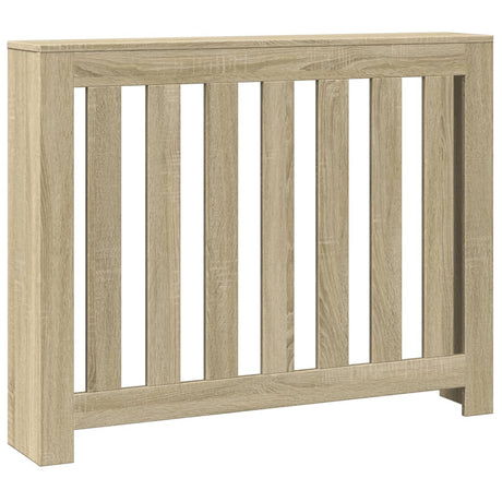 Vidaxx Heizkörperverkleidung 104x20x82 cm Holzwerkstoff Sonoma-Eiche-farbig