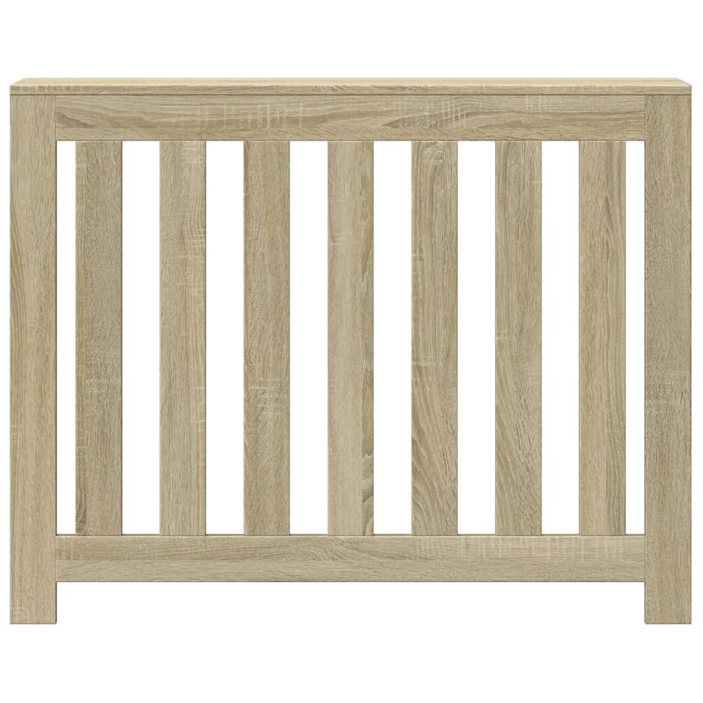 Vidaxx Heizkörperverkleidung 104x20x82 cm Holzwerkstoff Sonoma-Eiche-farbig