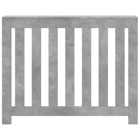 Vidaxx Heizkörperverkleidung 104x20x82 cm Holzwerkstoff Betongrau