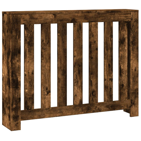VidaXL Heizkörpergehäuse 104 x 20 x 82 cm, Holzwerkstoff, geräucherte Eiche