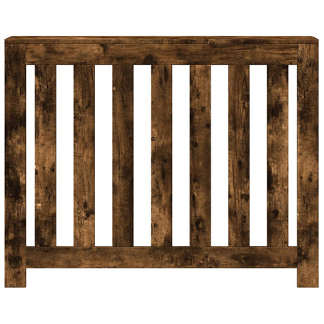 VidaXL Heizkörpergehäuse 104 x 20 x 82 cm, Holzwerkstoff, geräucherte Eiche