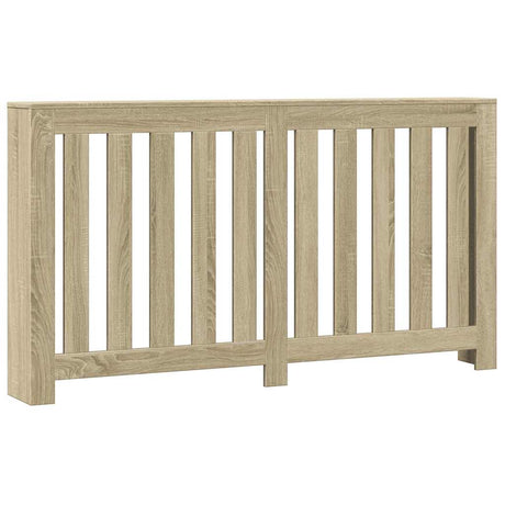 Vidaxx Heizkörperverkleidung 149x20x82 cm Holzwerkstoff Sonoma-Eiche-farbig